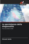 La persistenza della stagionalita by Vincent Smits - Paperback