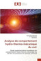 Analyse de comportement hydro-thermo-mecanique du cuir by Naima Benmakhlouf - Paperback
