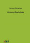 Abriss Der Psychologie by Hermann Ebbinghaus - Paperback