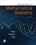 Introduction to Mathematical Statistics by Robert Hogg - Hardback