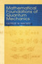 Mathematical Foundations of Quantum Mechanics by George W. Mackey - Paperback