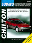 Subaru Coupes/Sedans/Wagons (85 - 96) (Chilton) by Haynes Publishing - Paperback