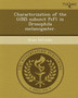 Characterization of the Gins Subunit Psf1 in Drosophila Melanogaster by Brian Sufrinko - Paperback