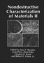 Nondestructive Characterization of Materials II by Jean F. Bussiere - Hardback