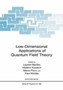 Low-Dimensional Applications of Quantum Field Theory : 361 by L. Baulieu - Hardback