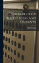 Catalogue of the Officers and Students by College Trinity - Hardback