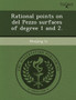 Rational Points on del Pezzo Surfaces of Degree 1 and 2 by Ji-Hyae Park - Paperback