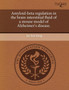 Amyloid-Beta Regulation in the Brain Interstitial Fluid of a Mouse Model of Alzheimer's Disease by Jae-Eun Kang - Paperback