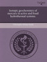 Isotopic Geochemistry of Mercury in Active and Fossil Hydrothermal Systems by Christopher Nelson Smith - Paperback