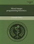 Mixed Integer Programming Heuristics by Christopher Wallace - Paperback