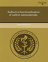 Reductive Functionalization of Carbon Nanomaterials by Arnab Mukherjee - Paperback