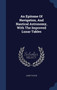 An Epitome Of Navigation, And Nautical Astronomy, With The Improved Lunar Tables by Janet Taylor - Hardback