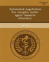 Automated Negotiation for Complex Multi-Agent Resource Allocation by Bo An - Paperback