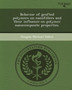 Behavior of Grafted Polymers on Nanofillers and Their Influence on Polymer Nanocomposite Properties by Douglas Michael Dukes - Paperback