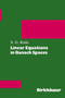 Linear Equations in Banach Spaces by KREIN - Paperback