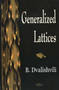 Generalized Lattices by B Dvalishvili - Hardback