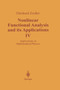 Nonlinear Functional Analysis and its Applications : IV: Applications to Mathematical Physics by E. Zeidler - Paperback