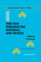Thin Film Ferroelectric Materials and Devices : 3 by R. Ramesh - Paperback