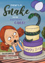 There's a Snake on My Cake by Julia Baker - Hardback