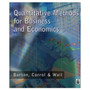 Quantitative Methods for Business and Economics by Glyn Burton - Paperback