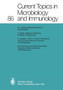 Current Topics in Microbiology and Immunology : 86 by W. Arber - Paperback