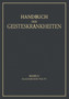 Handbuch der Geisteskrankheiten : Vierter Band: Allgemeiner Teil IV by K. Birnbaum - Paperback