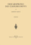 Der Ursprung des Zahlbegriffs by Moritz Pasch - Paperback