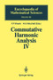 Commutative Harmonic Analysis IV : Harmonic Analysis in IRn : 42 by J. Peetre - Paperback