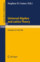 Universal Algebra and Lattice Theory : Proceedings of a Conference held at Charleston, July 11-14, 1984 : 1149 by Stephen D. Comer - Paperback