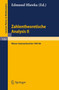 Zahlentheoretische Analysis II : Wiener Seminarberichte 1984-86 : 1262 by Edmund Hlawka - Paperback
