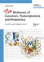 The Dictionary of Genomics, Transcriptomics and Proteomics : 3 Volume Set by Guenter Kahl - Hardback