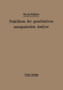 Praktikum der quantitativen anorganischen Analyse by Alfred Stock - Paperback