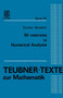 M-matrices in Numerical Analysis by Gunther Windisch - Paperback
