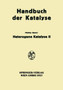 Heterogene Katalyse II by G.-M. Schwab - Paperback