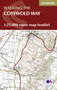 The Cotswold Way Map Booklet : 1:25,000 OS Route Mapping by Kev Reynolds - Paperback