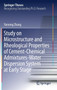 Study on Microstructure and Rheological Properties of Cement-Chemical Admixtures-Water Dispersion System at Early Stage by Yanrong Zhang - Hardback