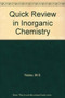 Quick Review in Inorganic Chemistry by M.S. Yadav - Paperback