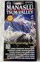 Manaslu Tsum Valley Map by Vajra books - Paperback