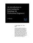 An Introduction to Joint Sealing for Buildings for Professional Engineers by J Paul Guyer - Paperback