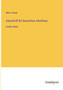Zeitschrift fur Deutsches Alterthum : Funfter Band by Moriz Haupt - Paperback