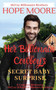 Her Billionaire Cowboy's Secret Baby Surprise : 4 by Hope Moore - Paperback