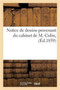 Notice de Dessins Provenant Du Cabinet de M. Colin by Sans Auteur - Paperback