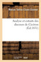 Analyse Et Extraits Des Discours de Ciceron by Marcus Tullius Cicero Ciceron - Paperback