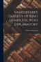 Shakespeare's Tragedy of King Henry Viii, With Explanatory by William Shakespeare - Paperback
