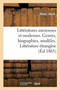 Litteratures Anciennes Et Modernes. Genres, Biographies, Modeles. Litterature Etrangere by Henri Hure - Paperback