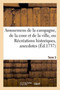 Amusemens de la Campagne, de la Cour Et de la Ville, Ou Recreations Historiques, Tome 3 : Anecdotes, Secretes Et Galantes. by Sans Auteur - Paperback