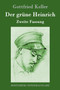 Der grune Heinrich : Zweite Fassung by Gottfried Keller - Hardback