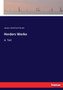 Herders Werke : 4. Teil by Johann Gottfried Herder - Paperback
