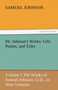 Dr. Johnson's Works : Life, Poems, and Tales by Samuel Johnson - Paperback