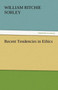 Recent Tendencies in Ethics by William Ritchie Sorley - Paperback